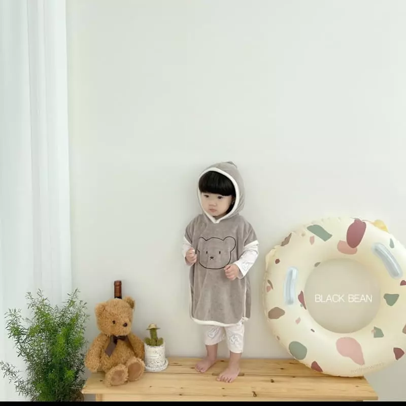 Black Bean - Korean Children Fashion - #stylishchildhood - Beach Gawn - 5