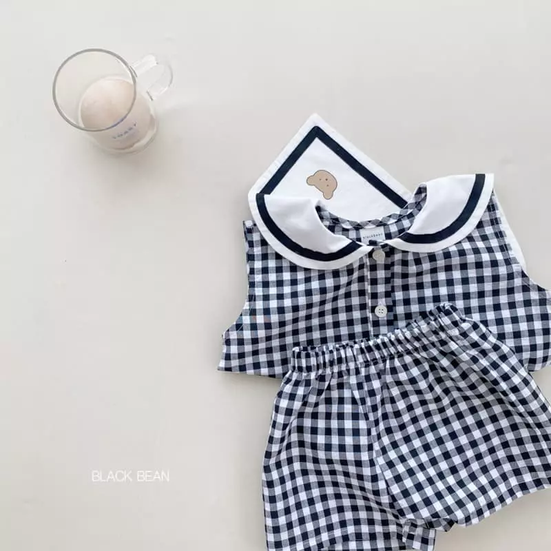 Black Bean - Korean Children Fashion - #stylishchildhood - Coloring Top Bottom Set