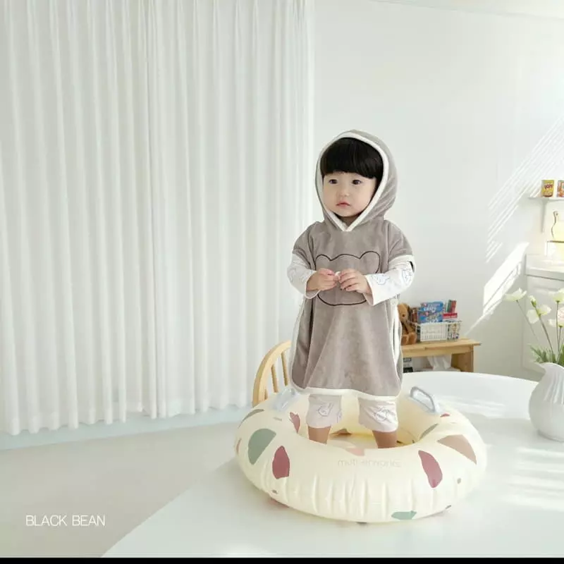 Black Bean - Korean Children Fashion - #todddlerfashion - Beach Gawn - 4