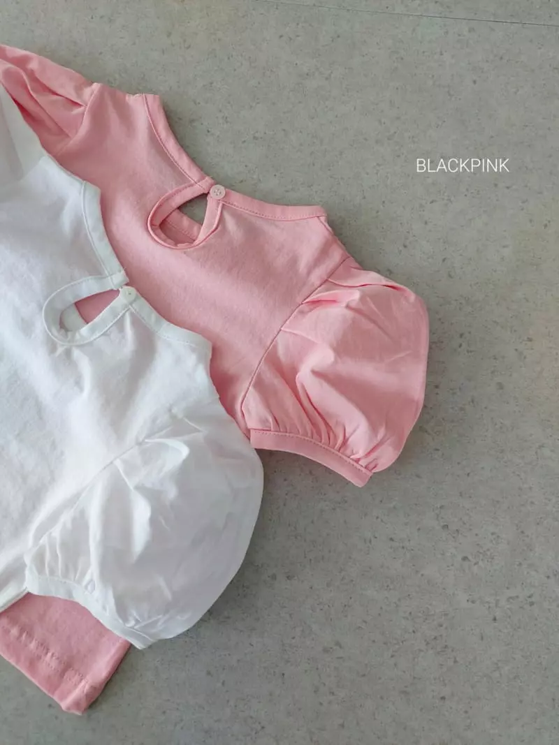 Black Pink - Korean Children Fashion - #childrensboutique - Joy Puff Tee - 11