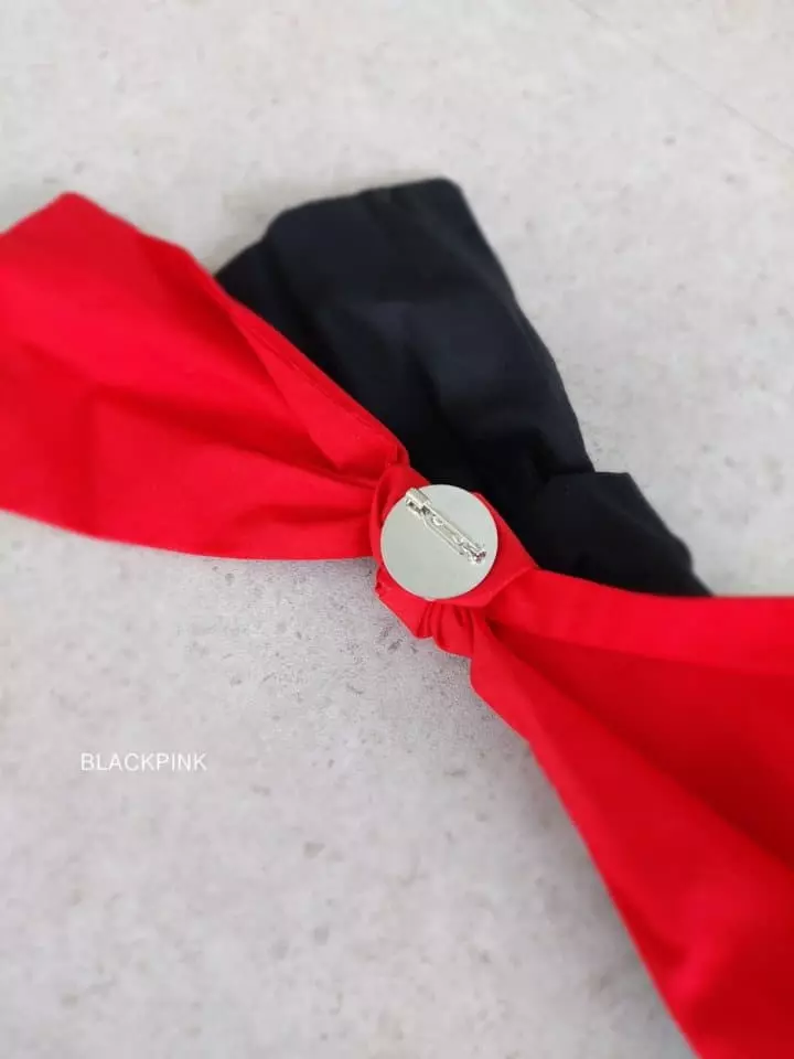 Black Pink - Korean Children Fashion - #designkidswear - Big Ribbon Hairpin - 3