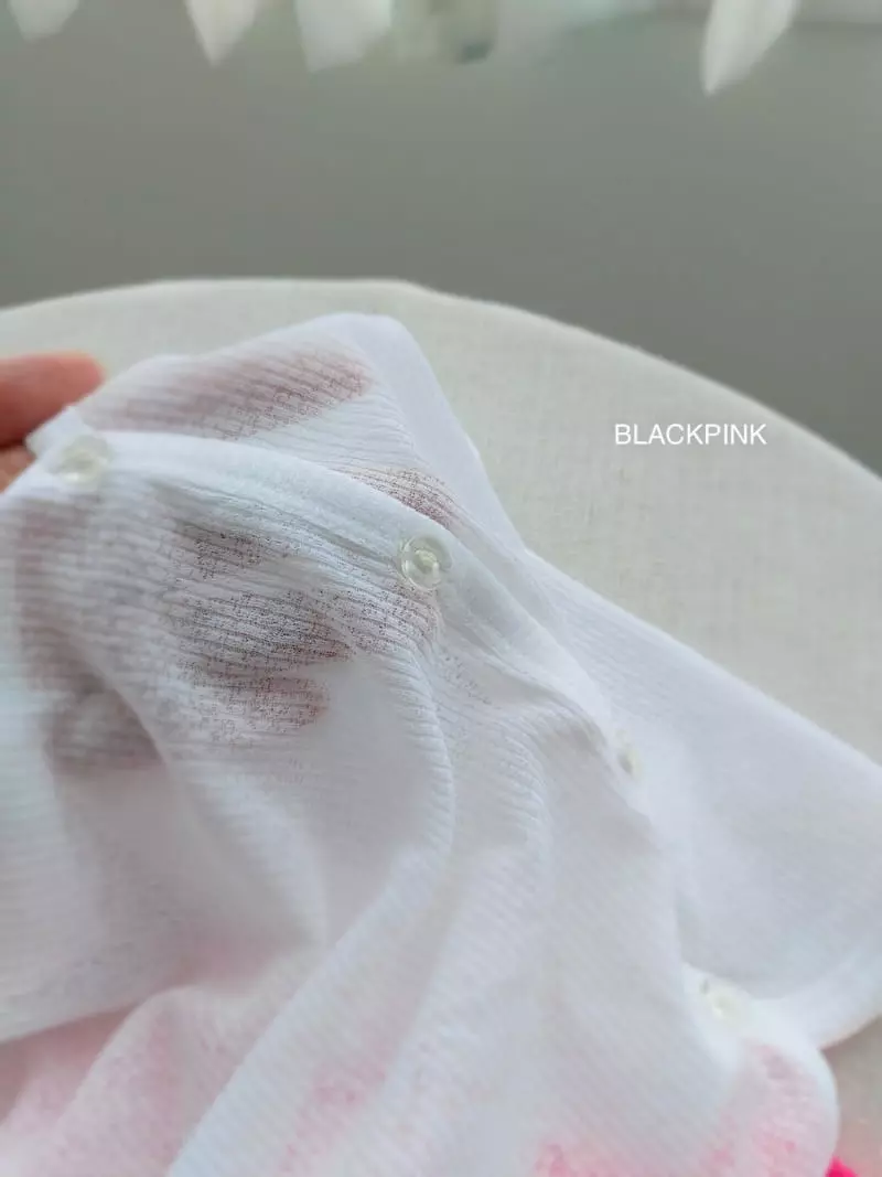 Black Pink - Korean Children Fashion - #kidsshorts - See Through Cardigan - 6