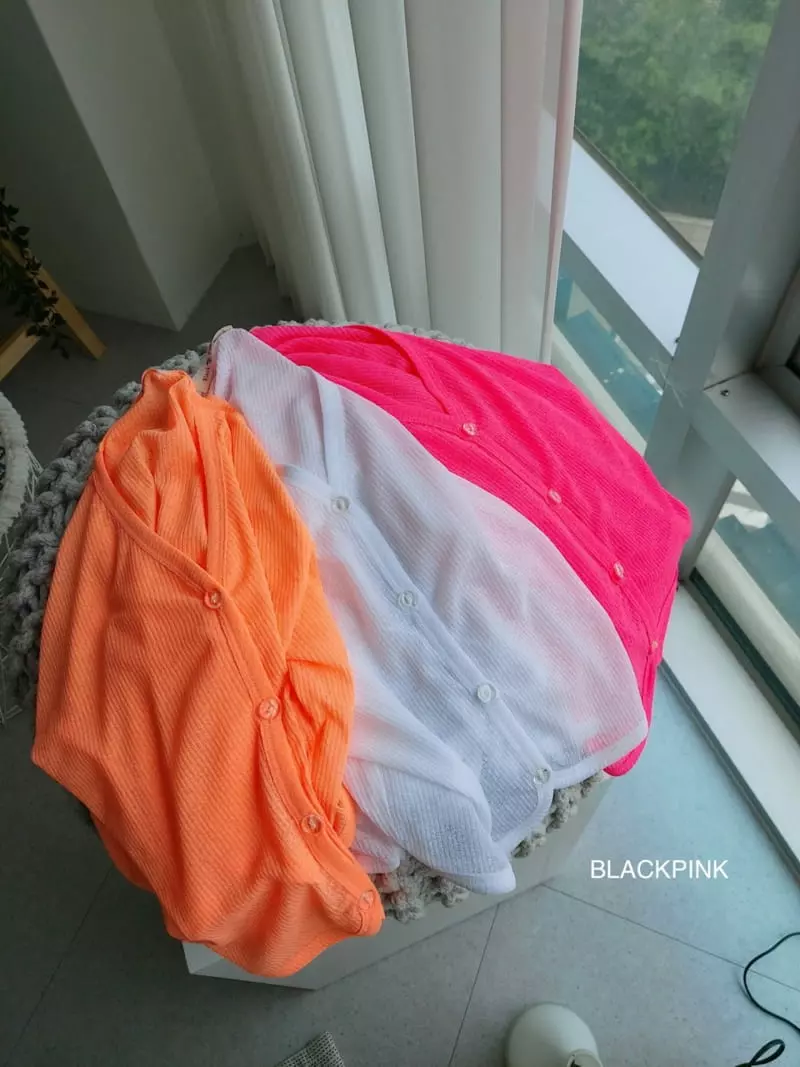 Black Pink - Korean Children Fashion - #kidsstore - See Through Cardigan - 7