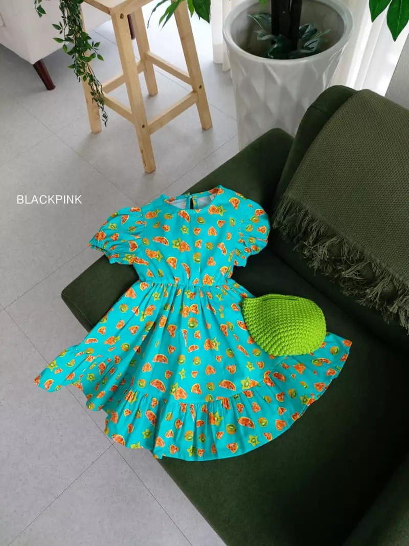 Black Pink - Korean Children Fashion - #kidzfashiontrend - Water Melon One-piece - 6
