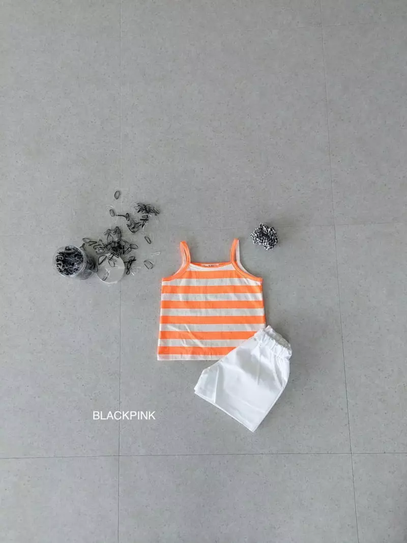 Black Pink - Korean Children Fashion - #kidzfashiontrend - Ppappiyong Sleeveless - 9