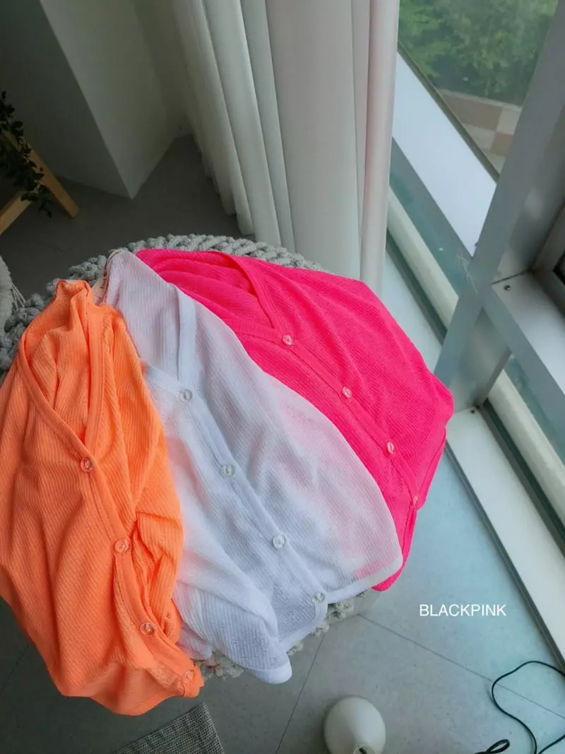Black Pink - Korean Children Fashion - #kidzfashiontrend - See Through Cardigan - 8