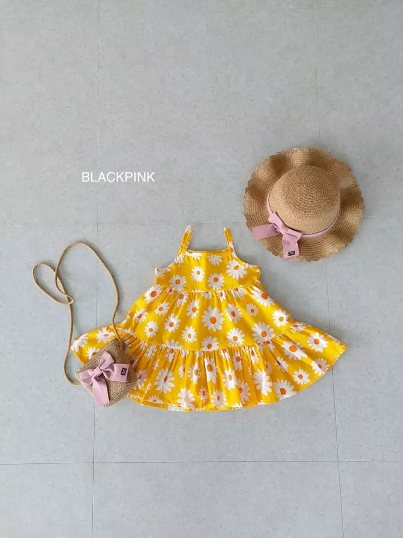 Black Pink - Korean Children Fashion - #magicofchildhood - Cosmos Cancan One-piece - 9