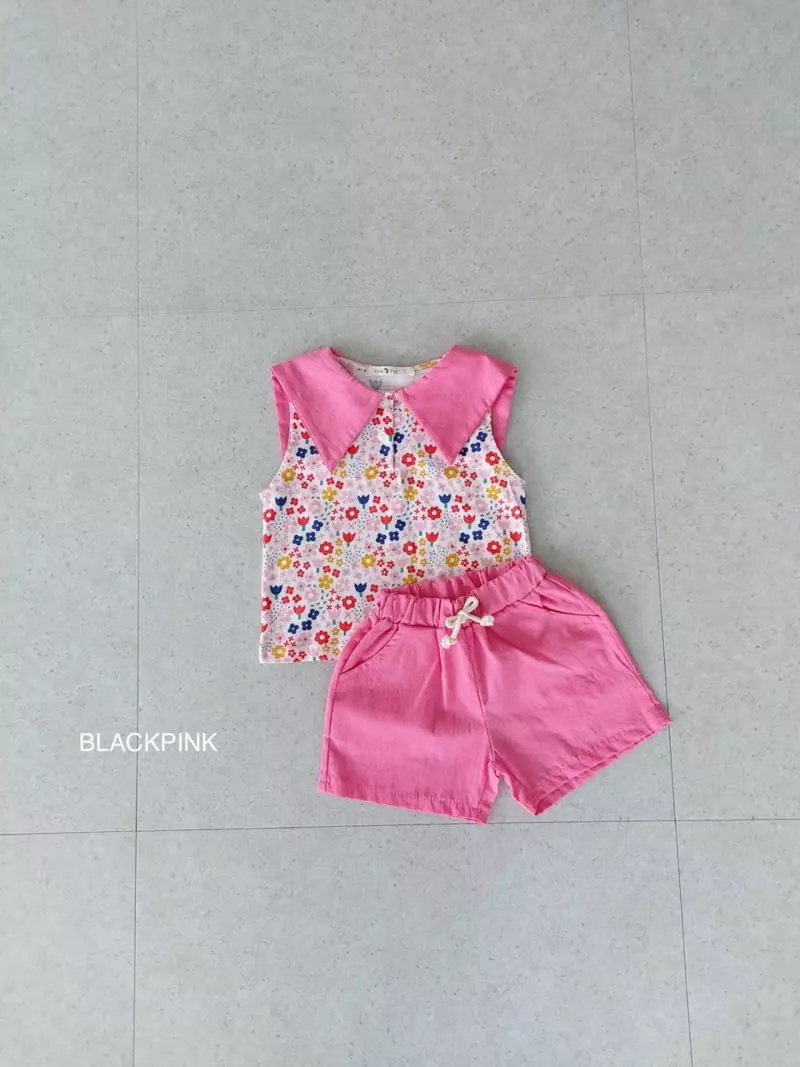 Black Pink - Korean Children Fashion - #magicofchildhood - Sweet Collar Tee - 7