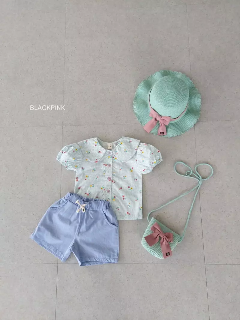 Black Pink - Korean Children Fashion - #magicofchildhood - Candy Me Pping Stripes Blouse - 5