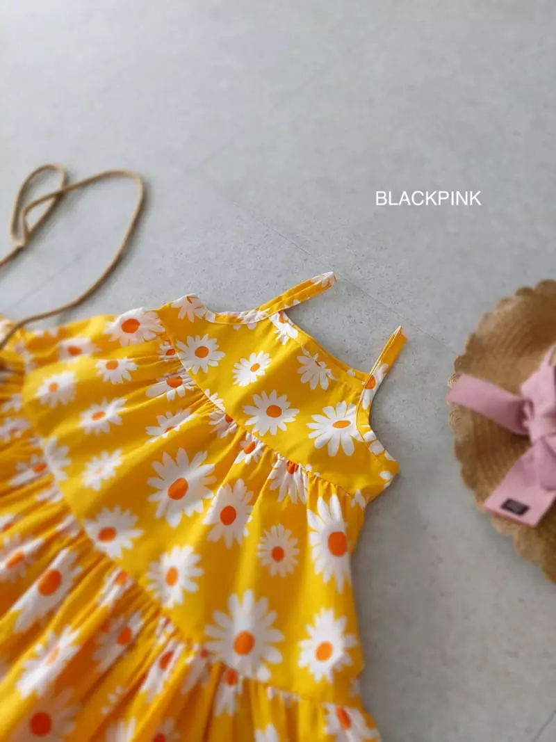 Black Pink - Korean Children Fashion - #minifashionista - Cosmos Cancan One-piece - 10