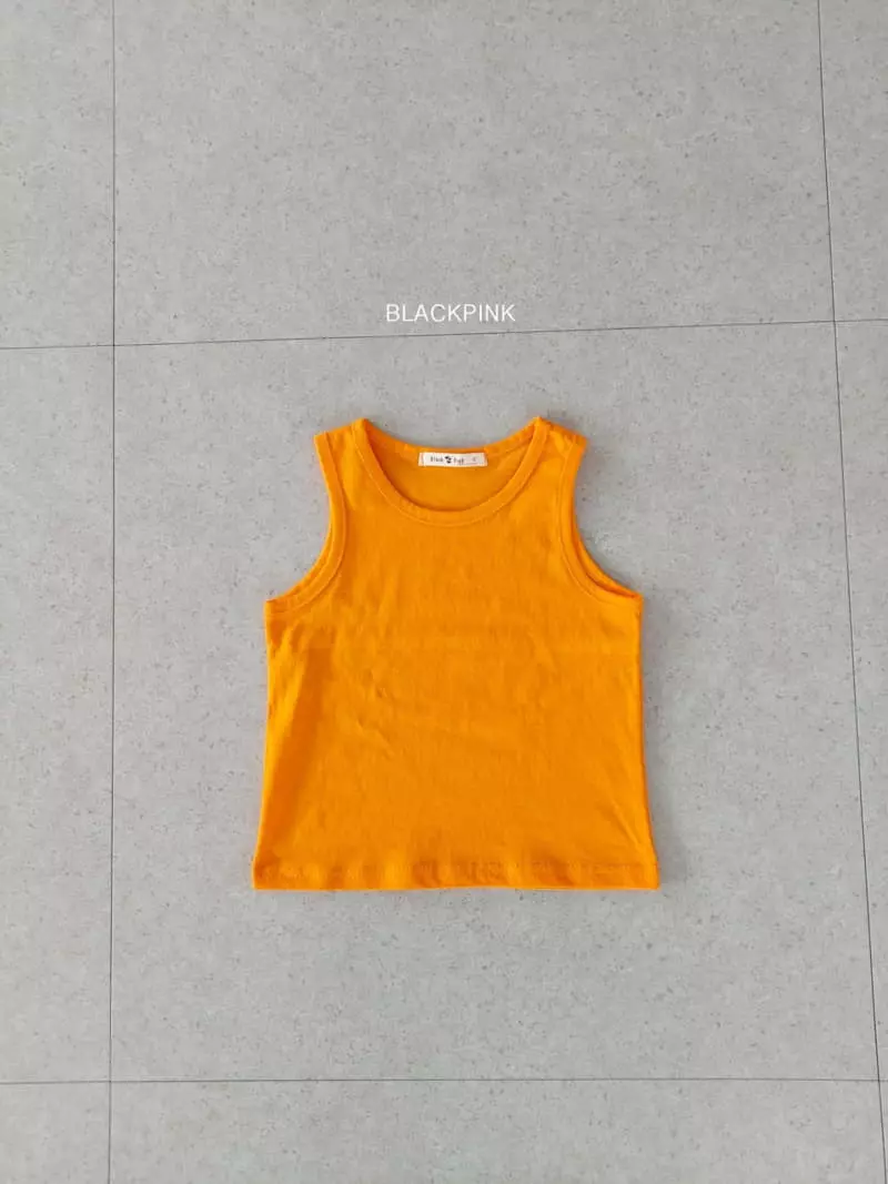 Black Pink - Korean Children Fashion - #minifashionista - Basic Sleeveless - 4