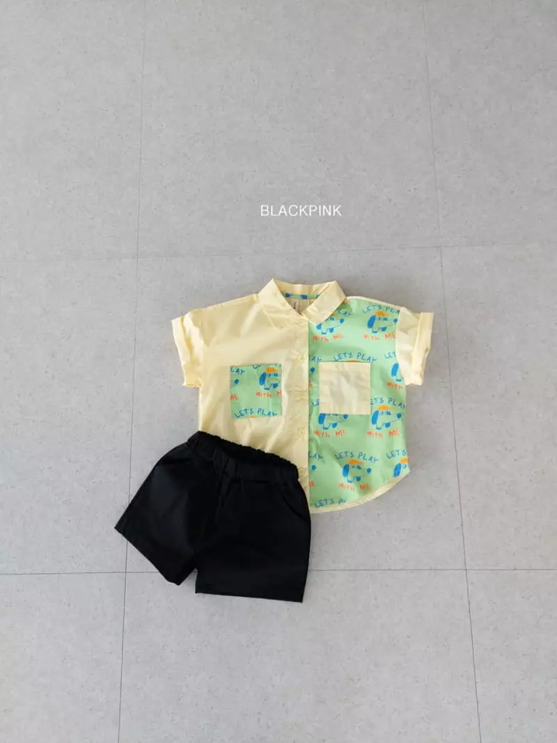 Black Pink - Korean Children Fashion - #stylishchildhood - Oslro Shirt - 12
