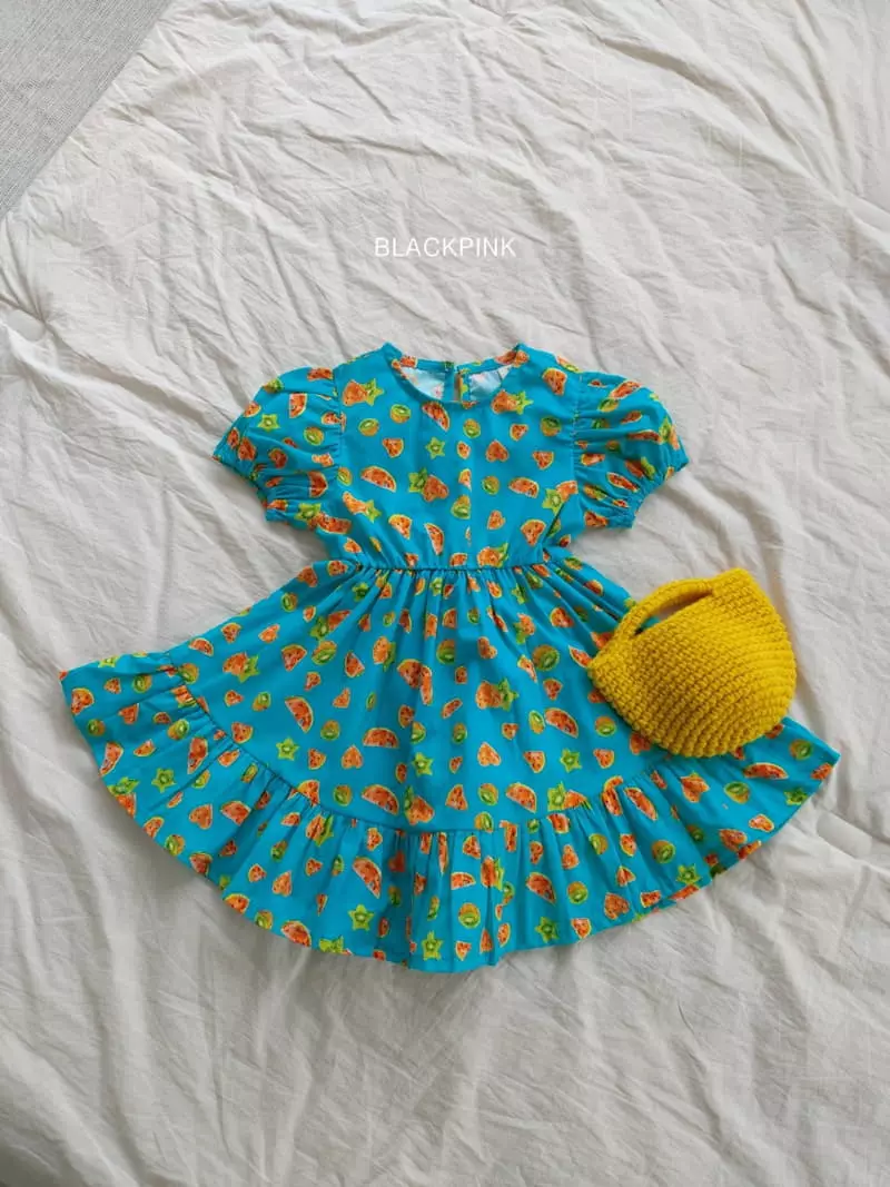 Black Pink - Korean Children Fashion - #todddlerfashion - Water Melon One-piece - 12