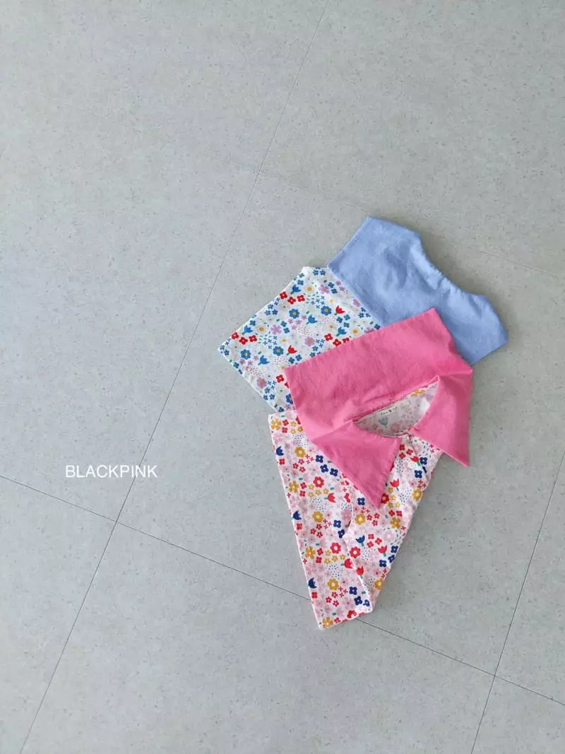 Black Pink - Korean Children Fashion - #todddlerfashion - Sweet Collar Tee - 10