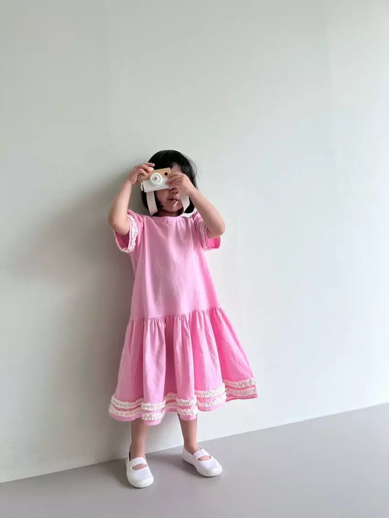 Bon Bon Butik - Korean Children Fashion - #littlefashionista - Lo Frill One-piece - 4
