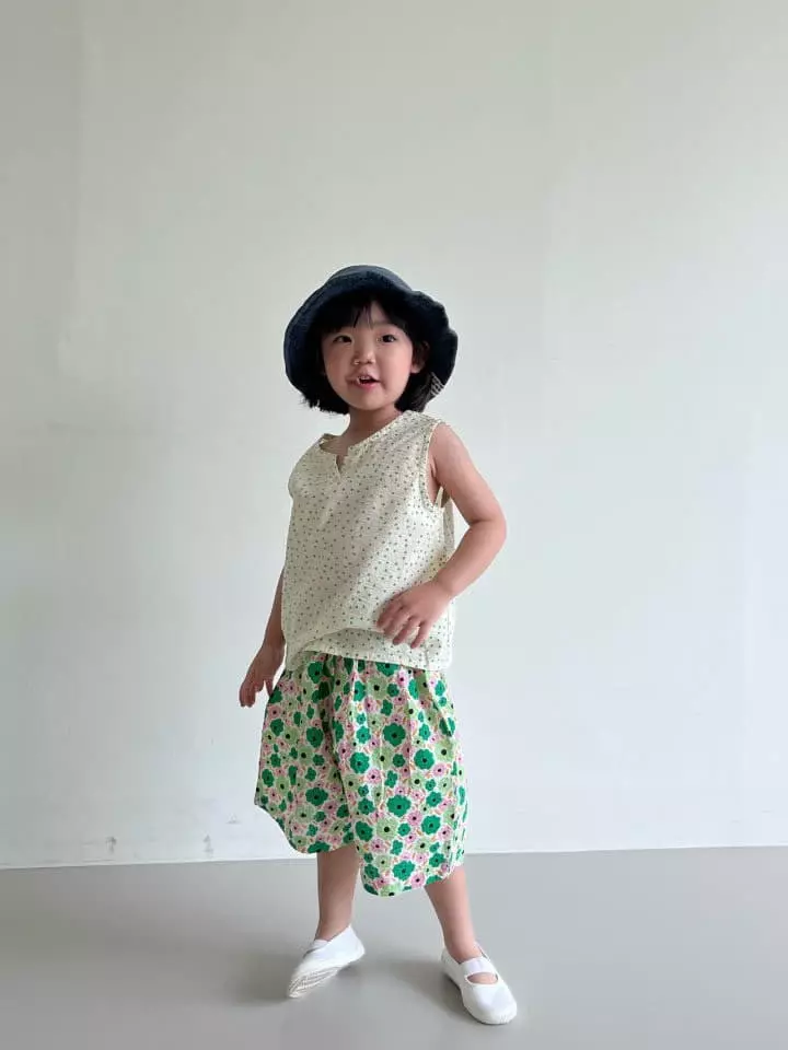 Bon Bon Butik - Korean Children Fashion - #minifashionista - Dot Sleeveless