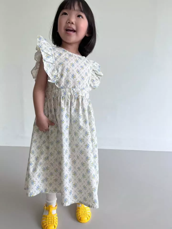 Bon Bon Butik - Korean Children Fashion - #toddlerclothing - Sage One-piece - 3