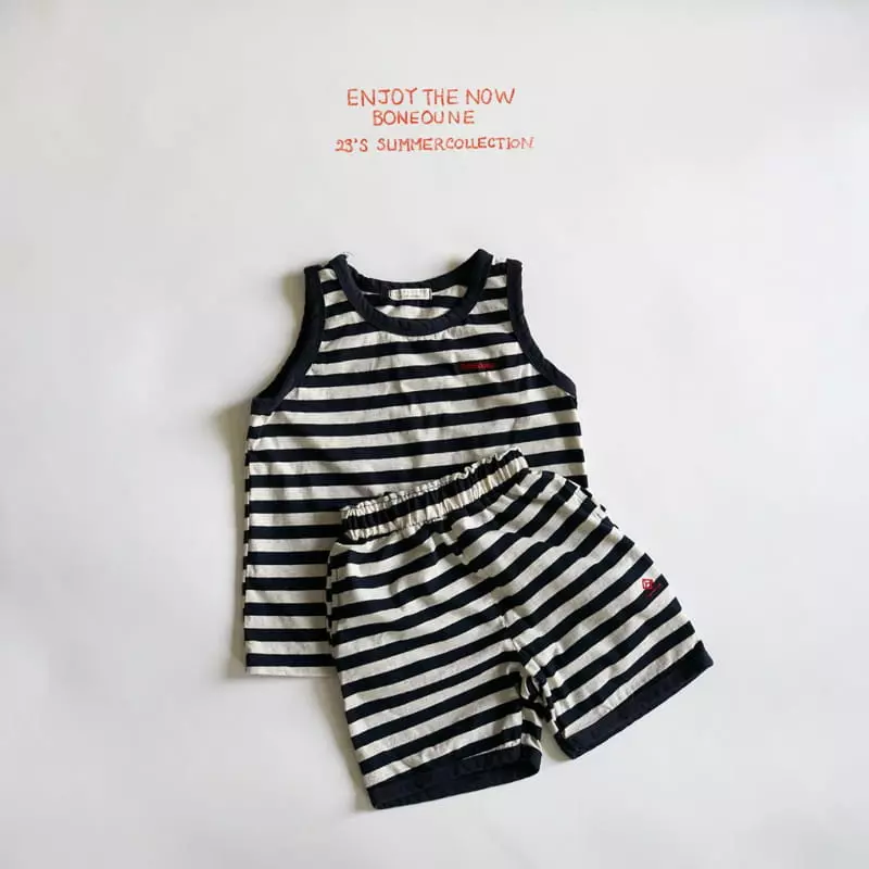 Boneoune - Korean Children Fashion - #Kfashion4kids - Nonst Piping Shorts - 2