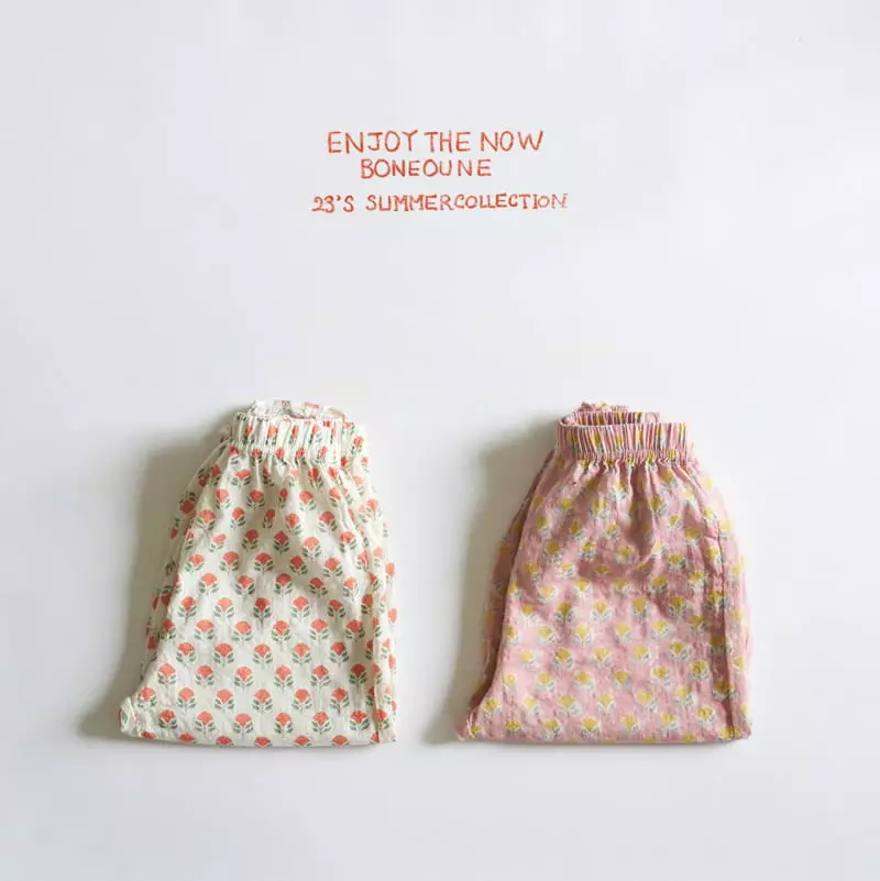 Boneoune - Korean Children Fashion - #stylishchildhood - Bone Leaf Pants - 4