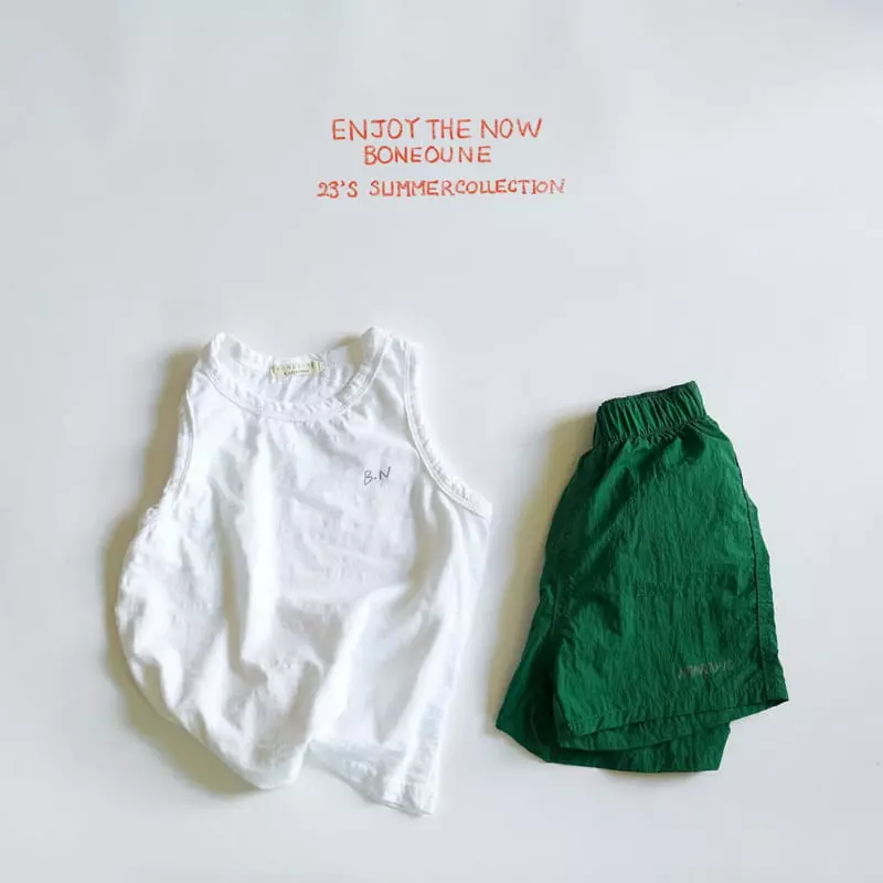 Boneoune - Korean Children Fashion - #childrensboutique - Colocl Sleeveless - 3