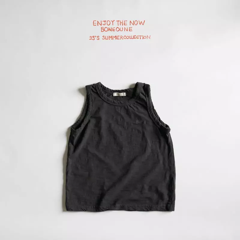 Boneoune - Korean Children Fashion - #childrensboutique - Colocl Sleeveless - 4