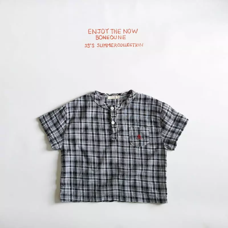 Boneoune - Korean Children Fashion - #designkidswear - Henry Blouse - 3