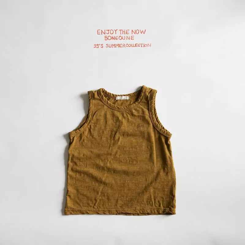 Boneoune - Korean Children Fashion - #discoveringself - Colocl Sleeveless - 5