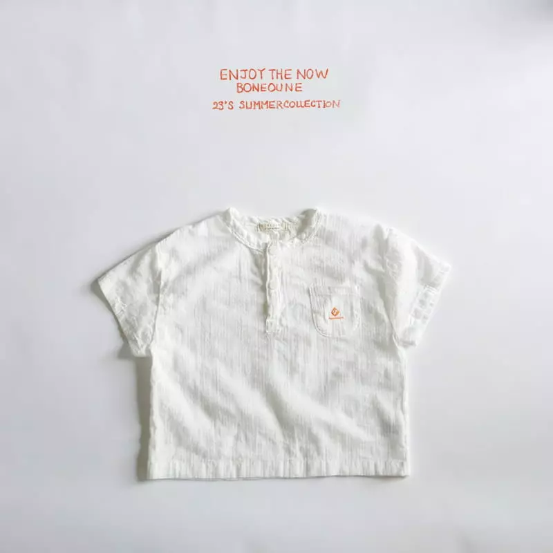 Boneoune - Korean Children Fashion - #designkidswear - Henry Blouse - 4