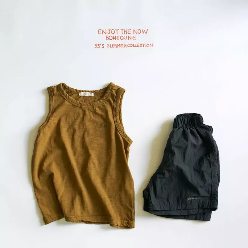 Boneoune - Korean Children Fashion - #stylishchildhood - Colocl Sleeveless
