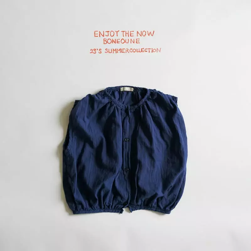 Boneoune - Korean Children Fashion - #todddlerfashion - Shirring Blouse - 2
