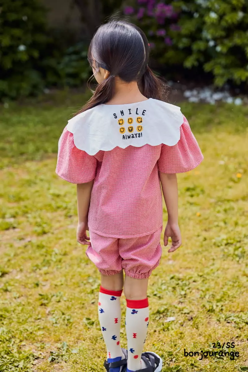 Bonjour Ange - Korean Children Fashion - #designkidswear - Goband Top Bottom Set - 11