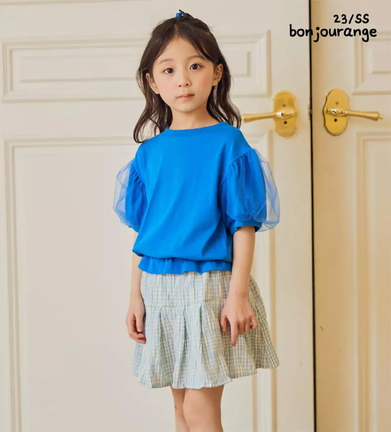Bonjour Ange - Korean Children Fashion - #kidsstore - Cool Wrinkle Skirt Shorts - 9