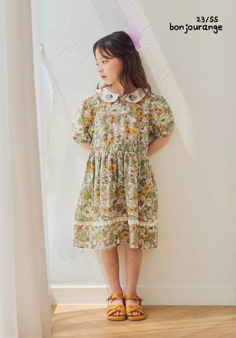 Bonjour Ange - Korean Children Fashion - #todddlerfashion - Magrit One-piece - 9