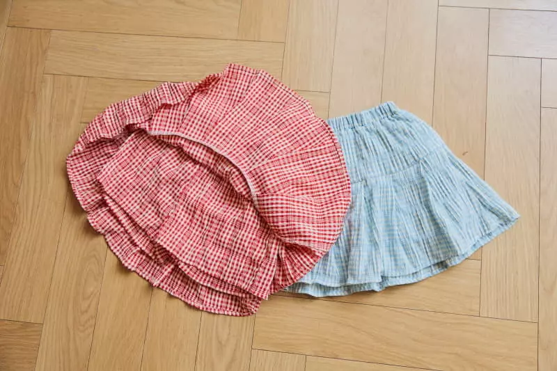 Bonjour Ange - Korean Children Fashion - #toddlerclothing - Cool Wrinkle Skirt Shorts