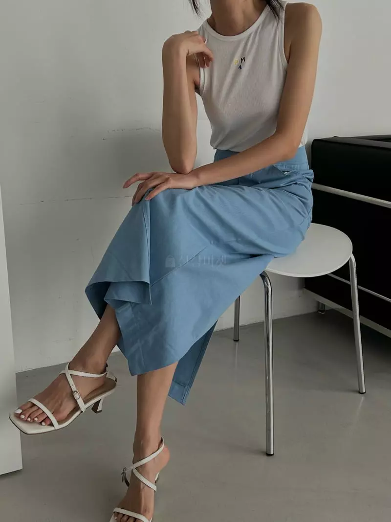Buckle - Korean Women Fashion - #momslook - H Line Skirt - 10