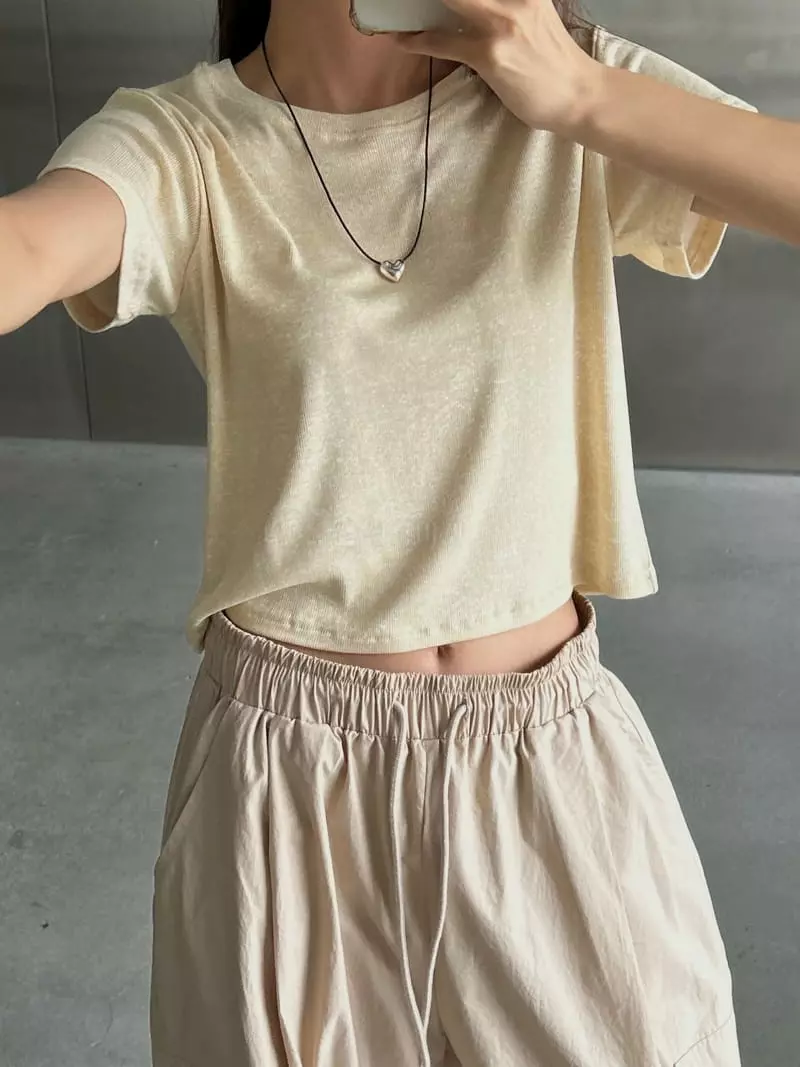Buckle - Korean Women Fashion - #momslook - Mosaic Tee