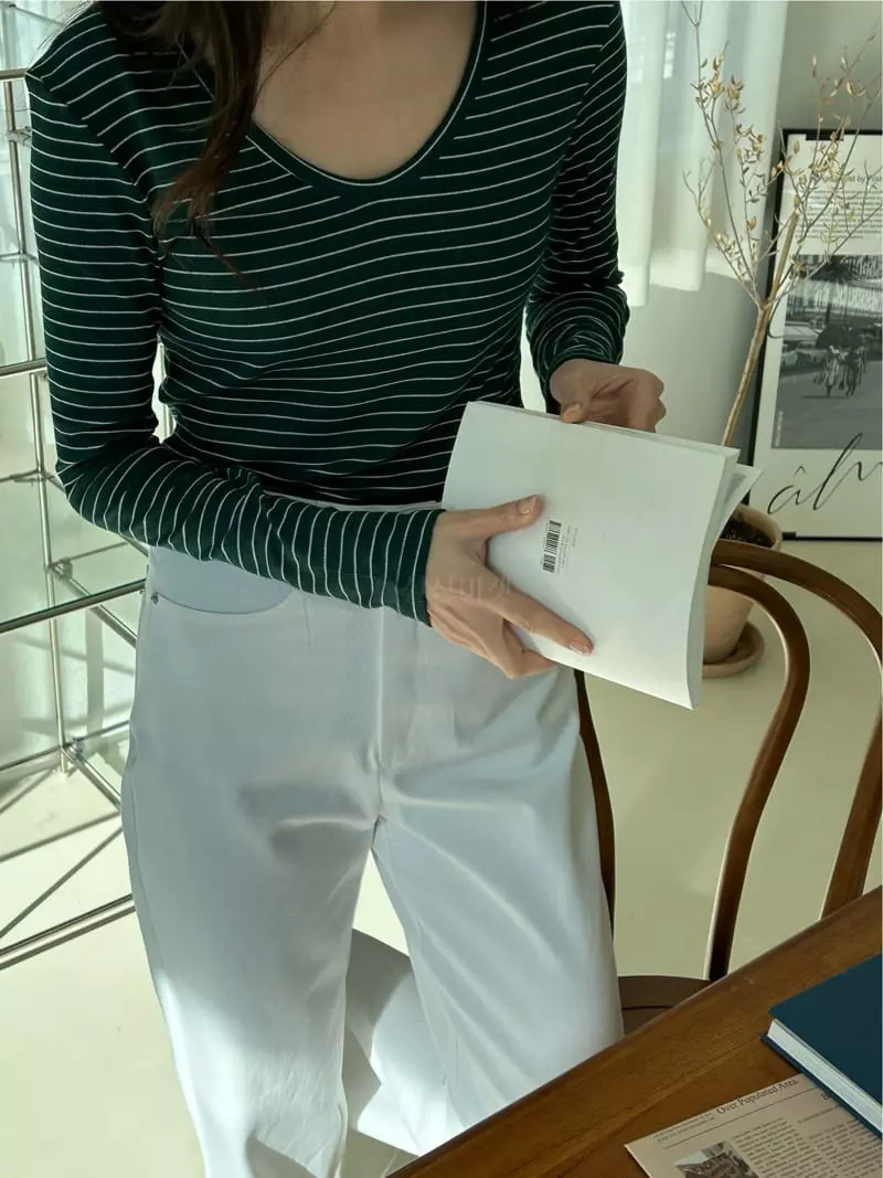 Buckle - Korean Women Fashion - #momslook - Lady Tee - 11