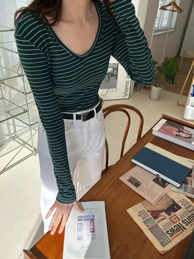Buckle - Korean Women Fashion - #momslook - Lady Tee - 9