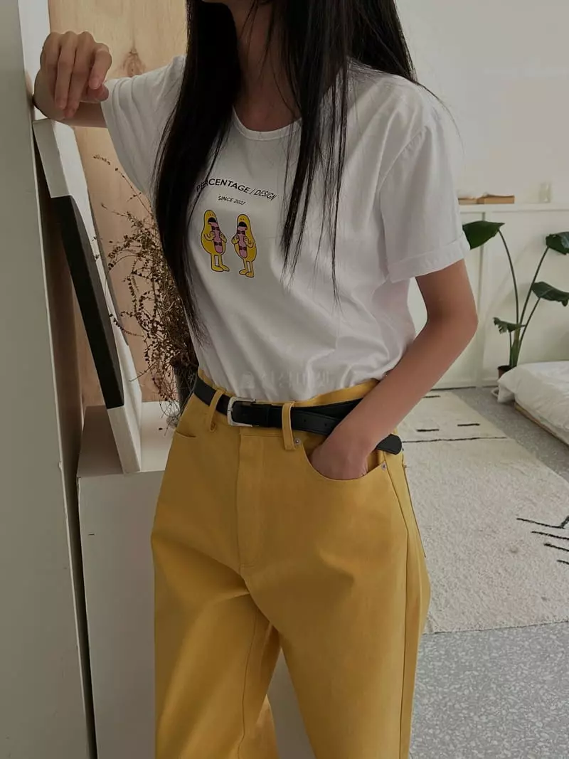 Buckle - Korean Women Fashion - #pursuepretty - Vanila Tee - 7