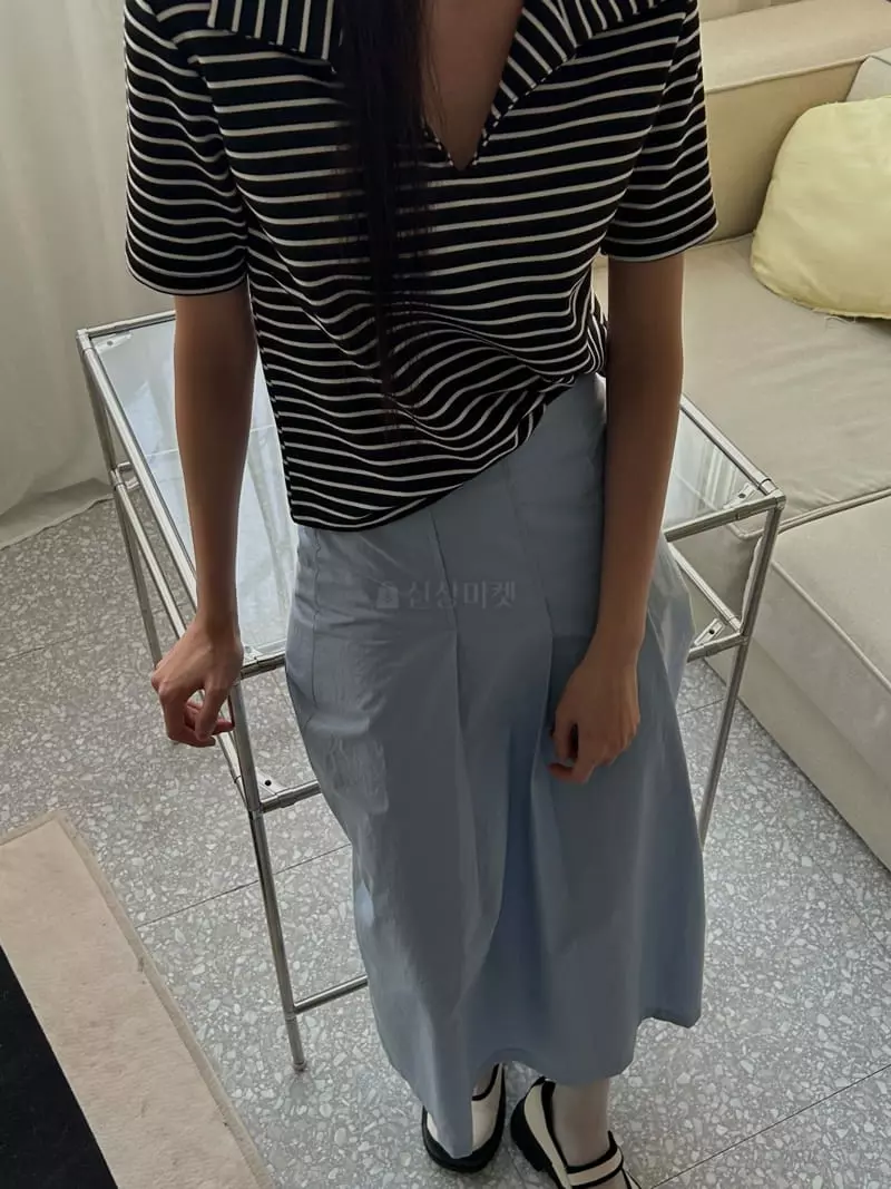 Buckle - Korean Women Fashion - #restrostyle - Low Skirt - 5