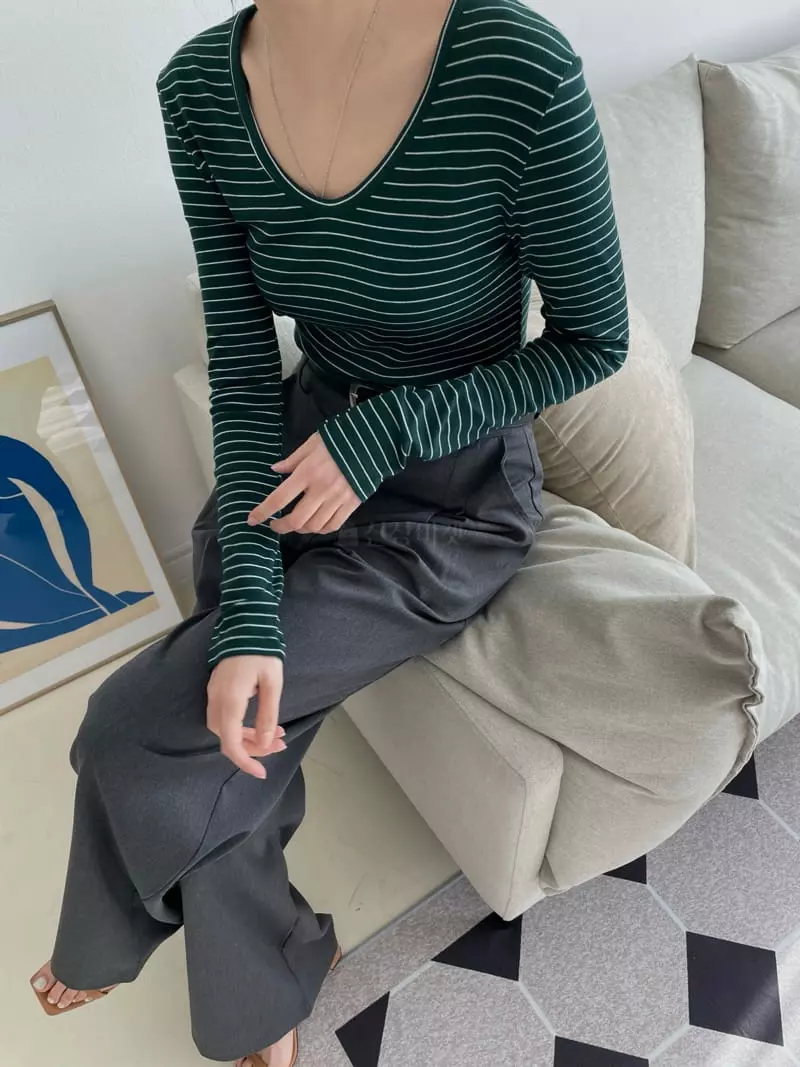 Buckle - Korean Women Fashion - #pursuepretty - Lady Tee - 4