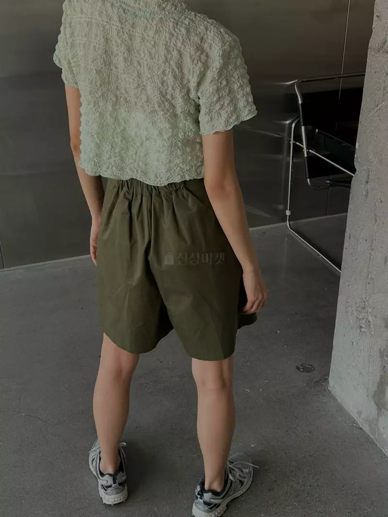 Buckle - Korean Women Fashion - #vintagekidsstyle - Wrap Skirt Shorts