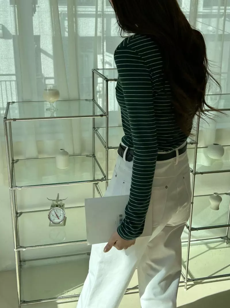 Buckle - Korean Women Fashion - #womensfashion - Lady Tee - 10