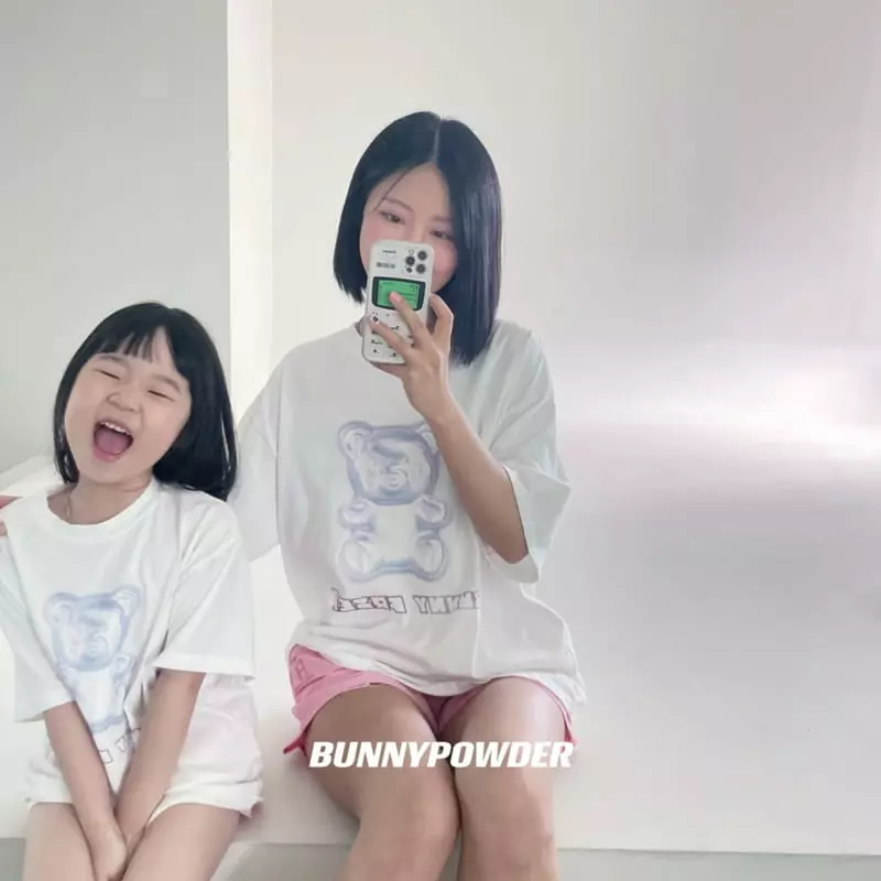 Bunny Powder - Korean Children Fashion - #todddlerfashion - Tenny Tee - 6