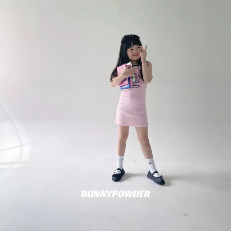 Bunny Powder - Korean Children Fashion - #toddlerclothing - Pink Pop One-piece - 12