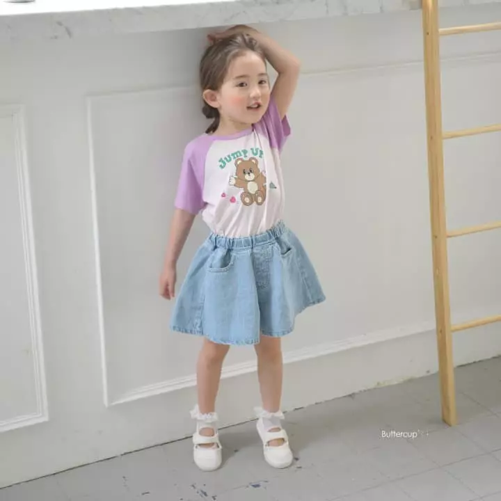 Buttercup - Korean Children Fashion - #kidzfashiontrend - Jump Up Raglan Tee - 4