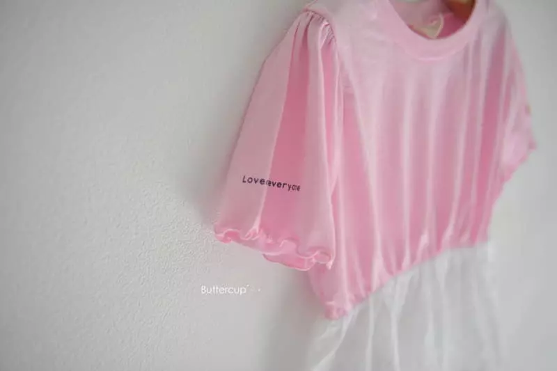 Buttercup - Korean Children Fashion - #kidsshorts - Heart Lace Tee - 2