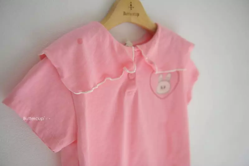 Buttercup - Korean Children Fashion - #kidsshorts - Love Bunny Tee - 9