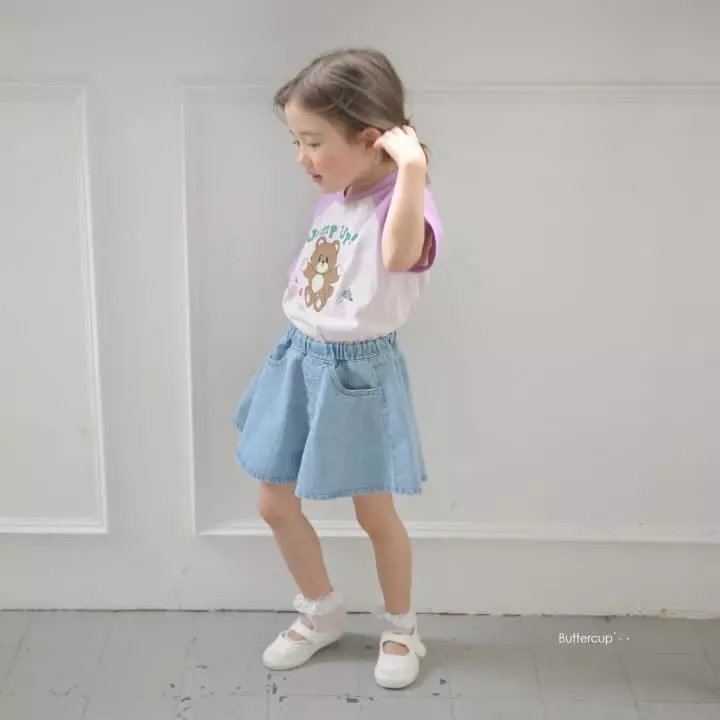 Buttercup - Korean Children Fashion - #kidzfashiontrend - Jump Up Raglan Tee - 3