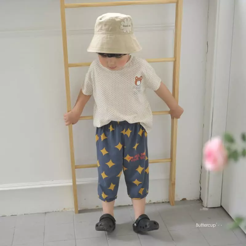 Buttercup - Korean Children Fashion - #littlefashionista - Pin Dot Bear Tee - 5